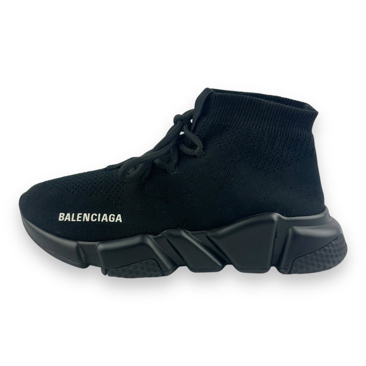 Balenciaga Lace Up Speed Black UK 4 / EU 37 - Lux Central