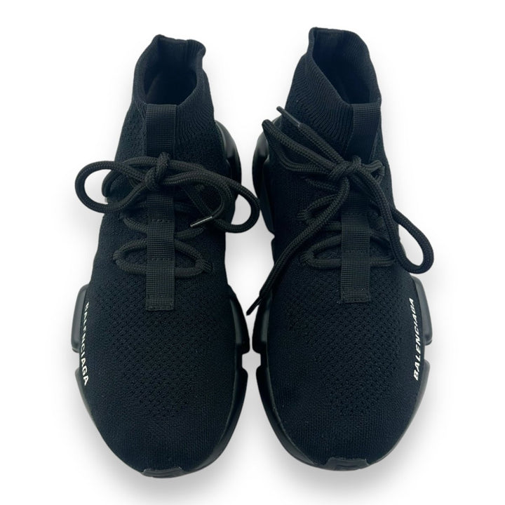 Balenciaga Lace Up Speed Black UK 4 / EU 37 - Lux Central