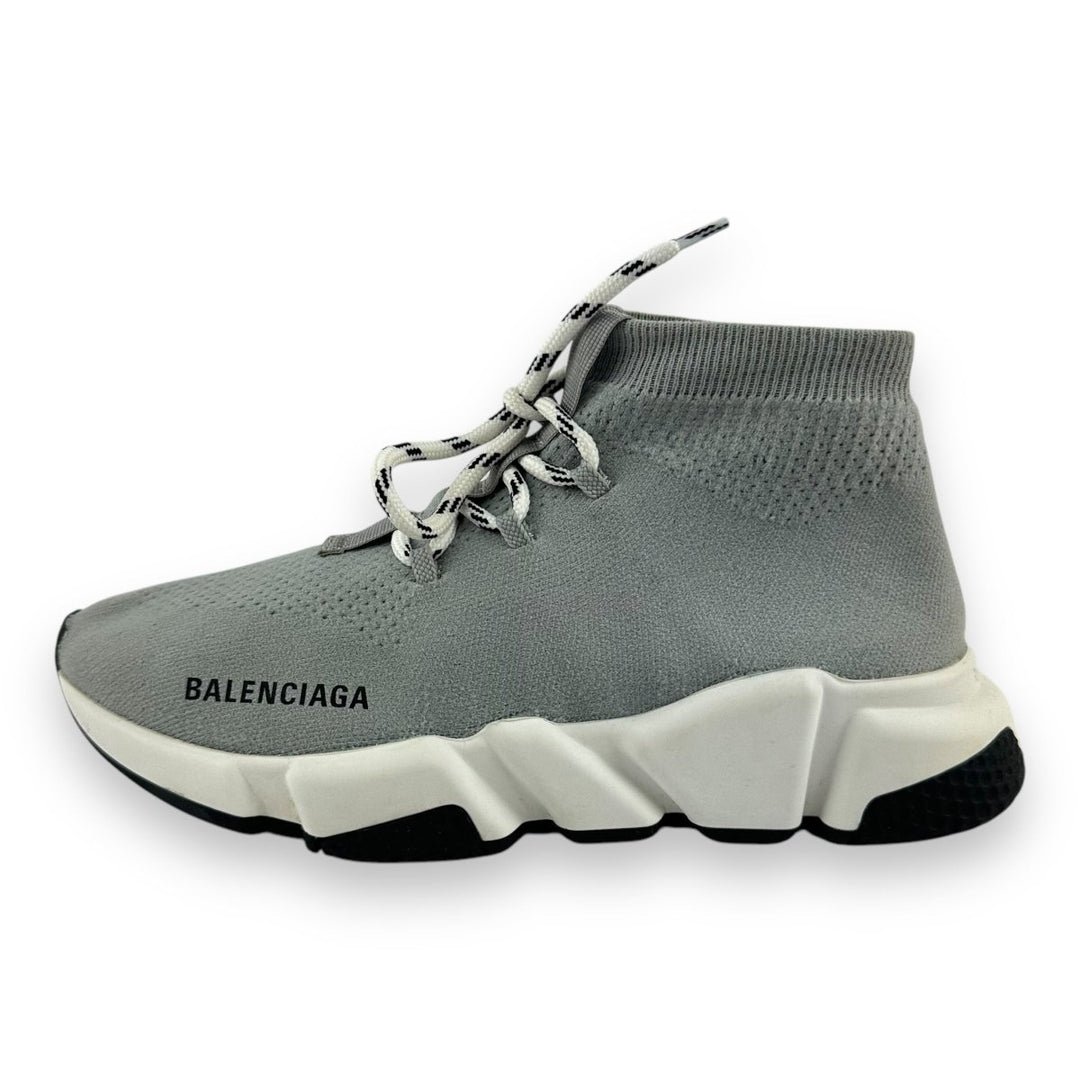 Balenciaga Lace Up Speed Grey/White UK 5 / EU 38 - Lux Central