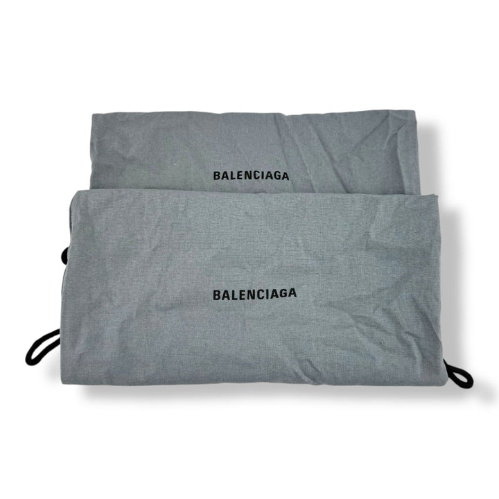 Balenciaga Pool Rubber Slides Black/Yellow UK 11 - Lux Central