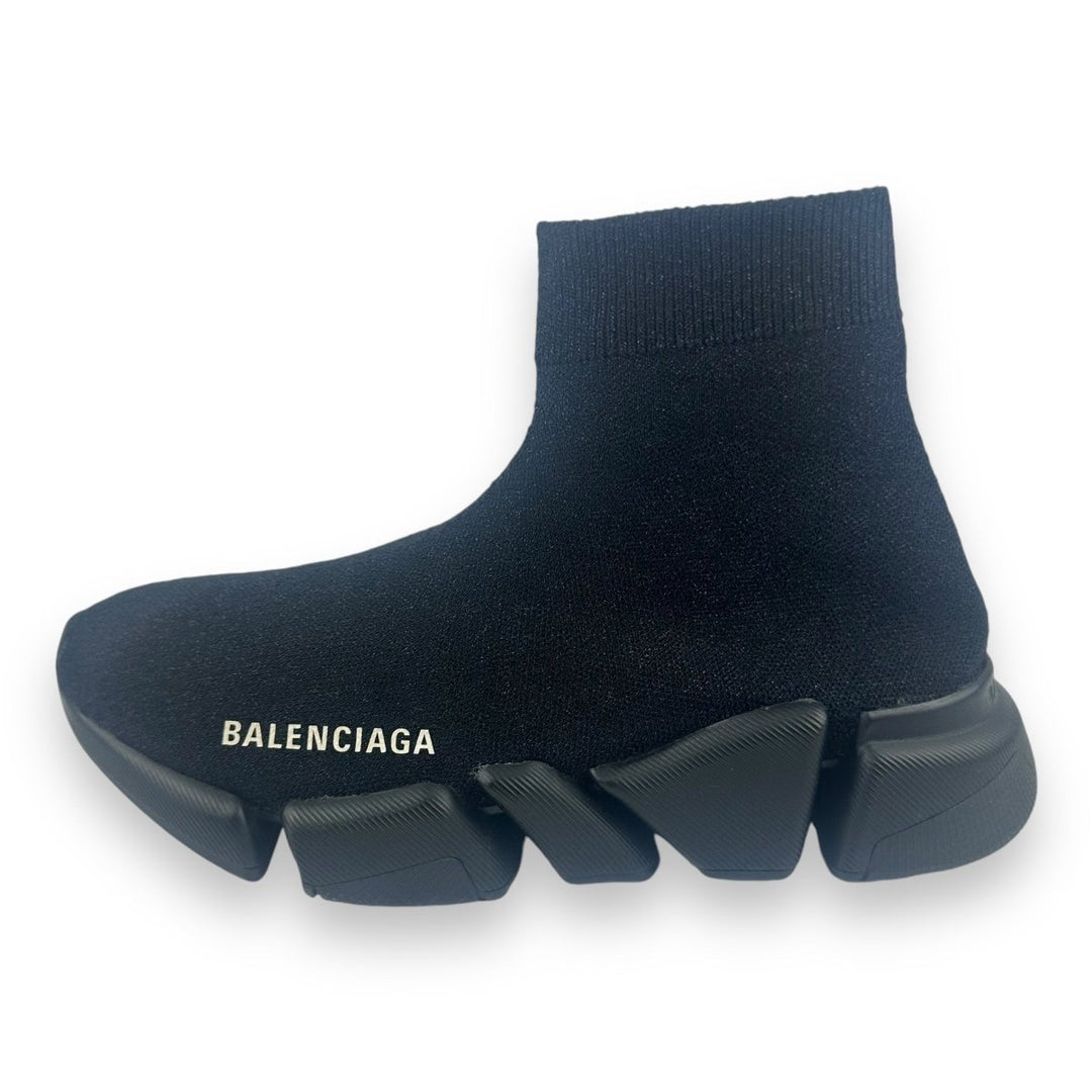 Balenciaga Speed 2.0 Black Glitter UK 2 / EU 35 - Lux Central