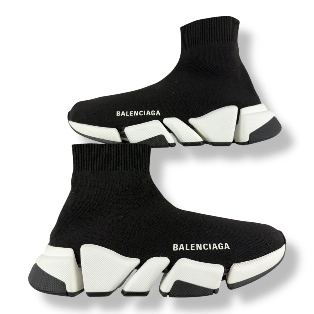 Balenciaga Speed 2.0 Black / White UK 3 / EU 36 - Lux Central