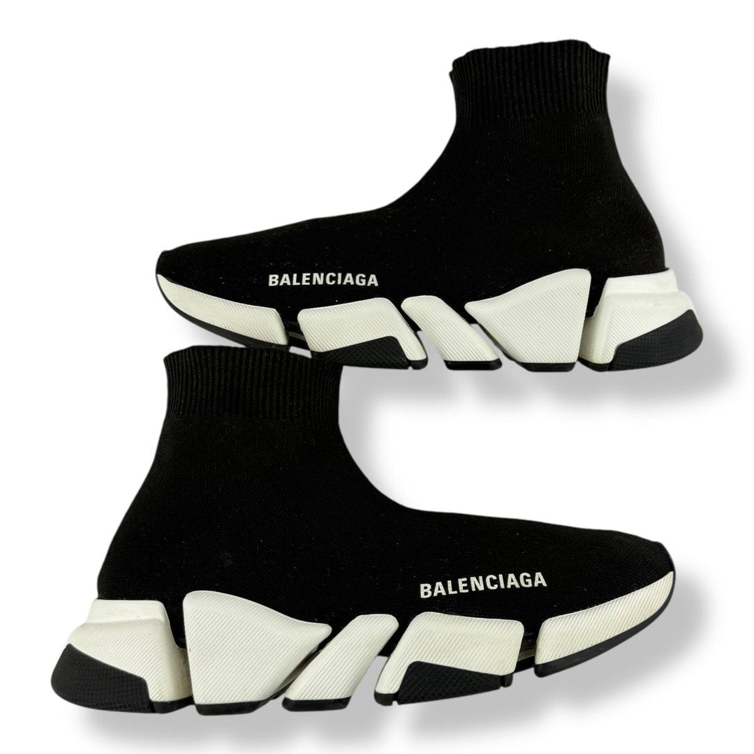 Balenciaga Speed 2.0 Black / White UK 4 / EU 37 - Lux Central