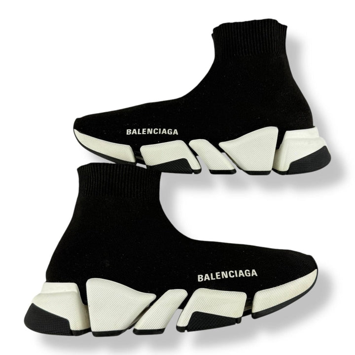 Balenciaga Speed 2.0 Black / White UK 4 / EU 37 - Lux Central