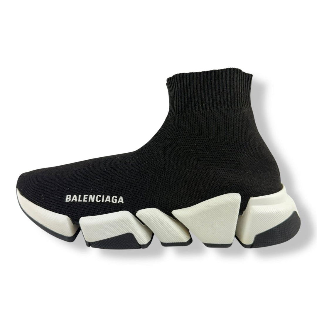 Balenciaga Speed 2.0 Black / White UK 4 / EU 37 - Lux Central