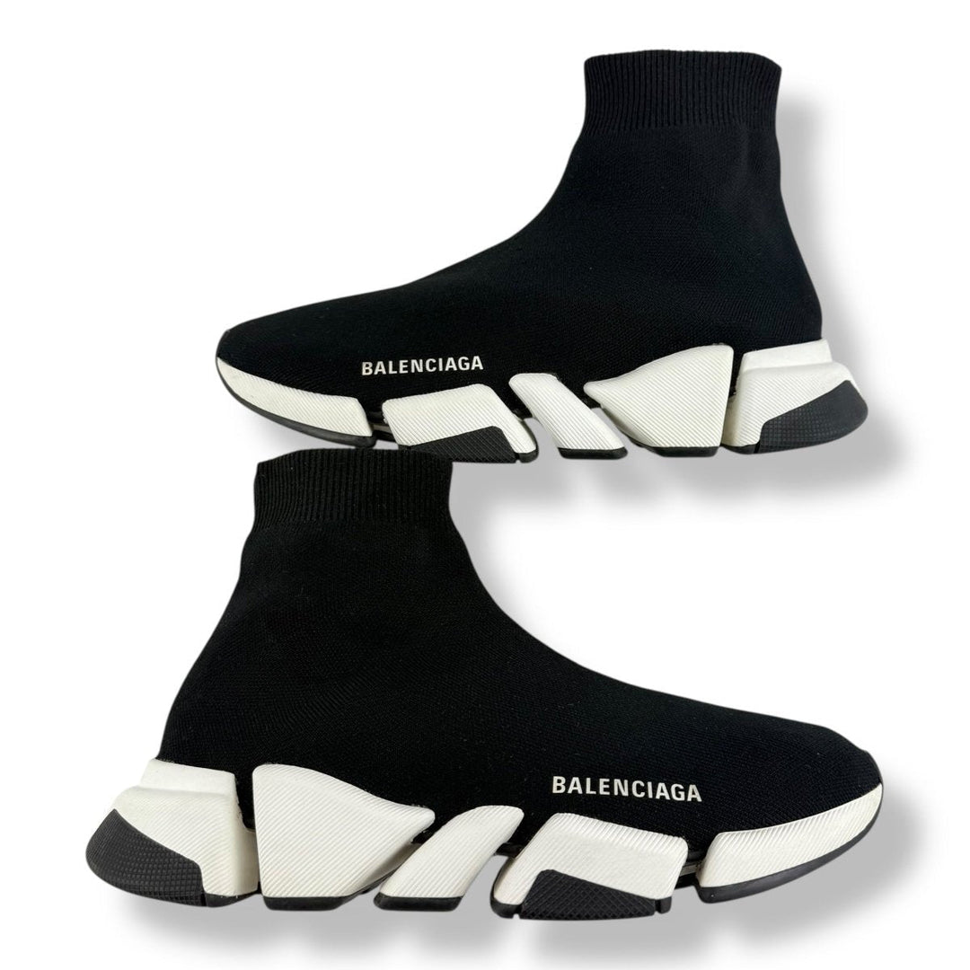 Balenciaga Speed 2.0 Black / White UK 7 / EU 40 - Lux Central