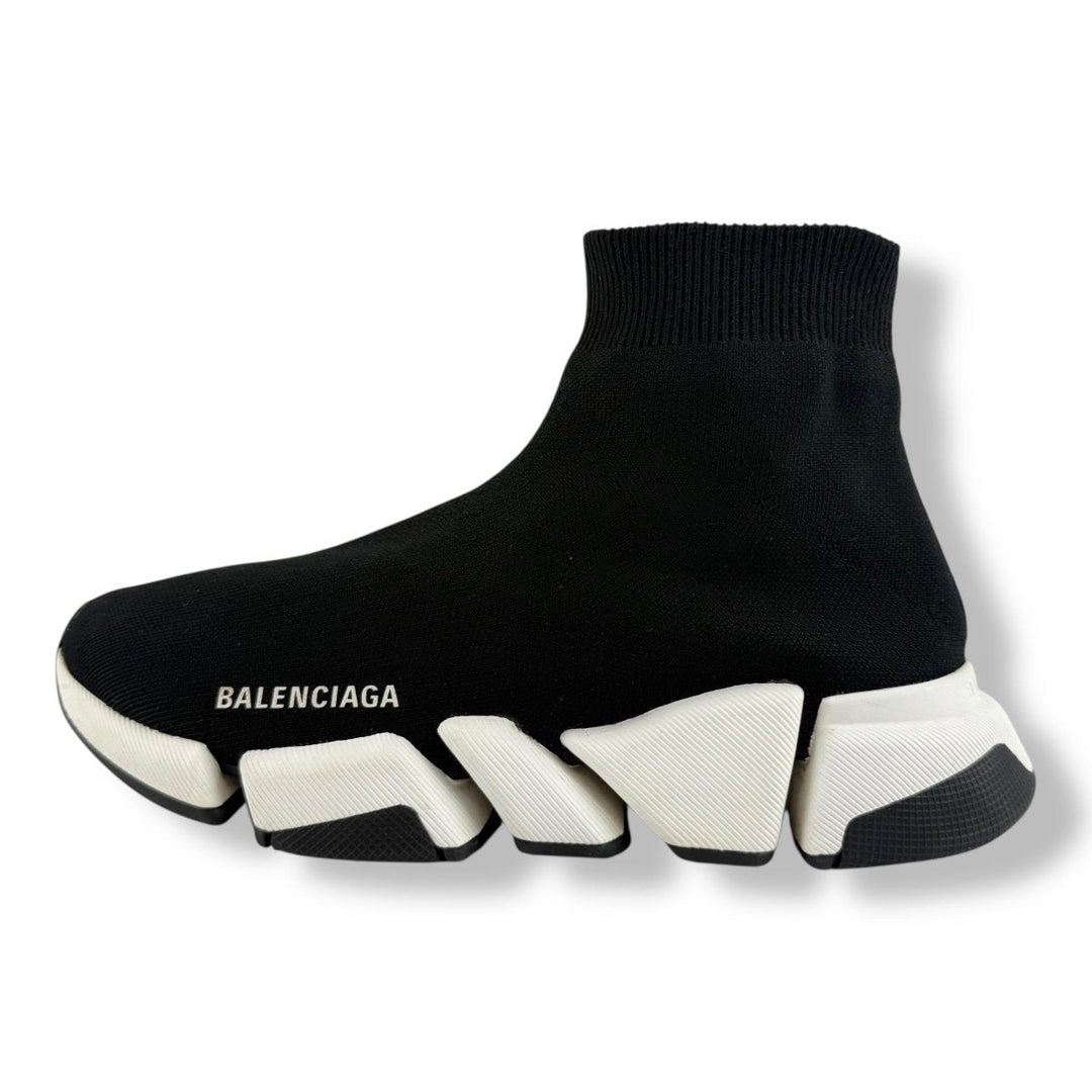 Balenciaga Speed 2.0 Black / White UK 7 / EU 40 - Lux Central