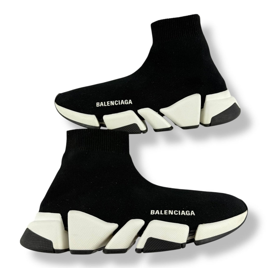 Balenciaga Speed 2.0 Black/White UK 4 / EU 37 - Lux Central