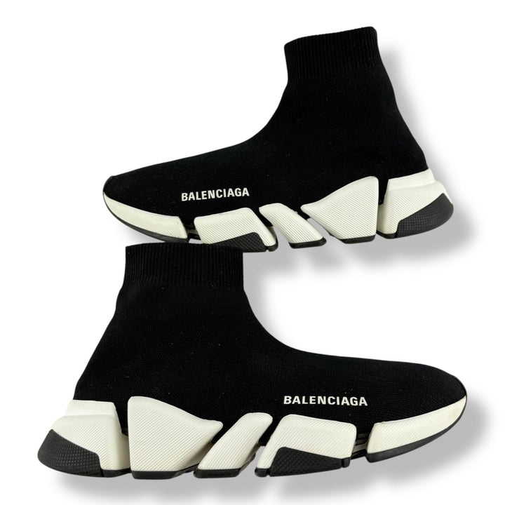 Balenciaga Speed 2.0 Black/White UK 4 / EU 37 - Lux Central