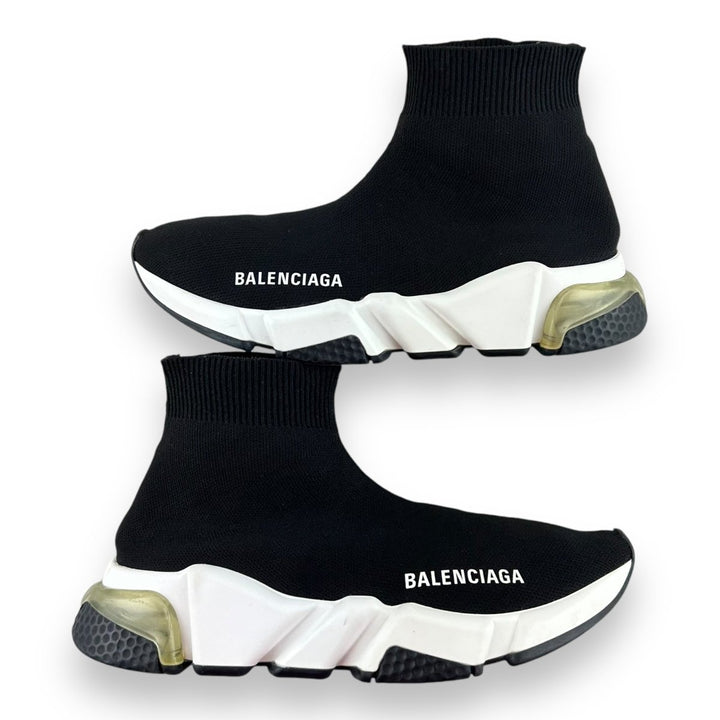 Balenciaga Speed Black/White Clear Heel UK 3 / EU 36 - Lux Central