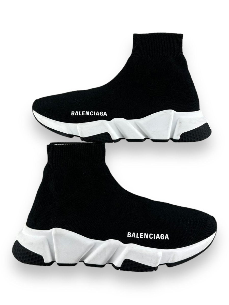 Balenciaga Speed Black White UK 3 EU 36 Lux Central