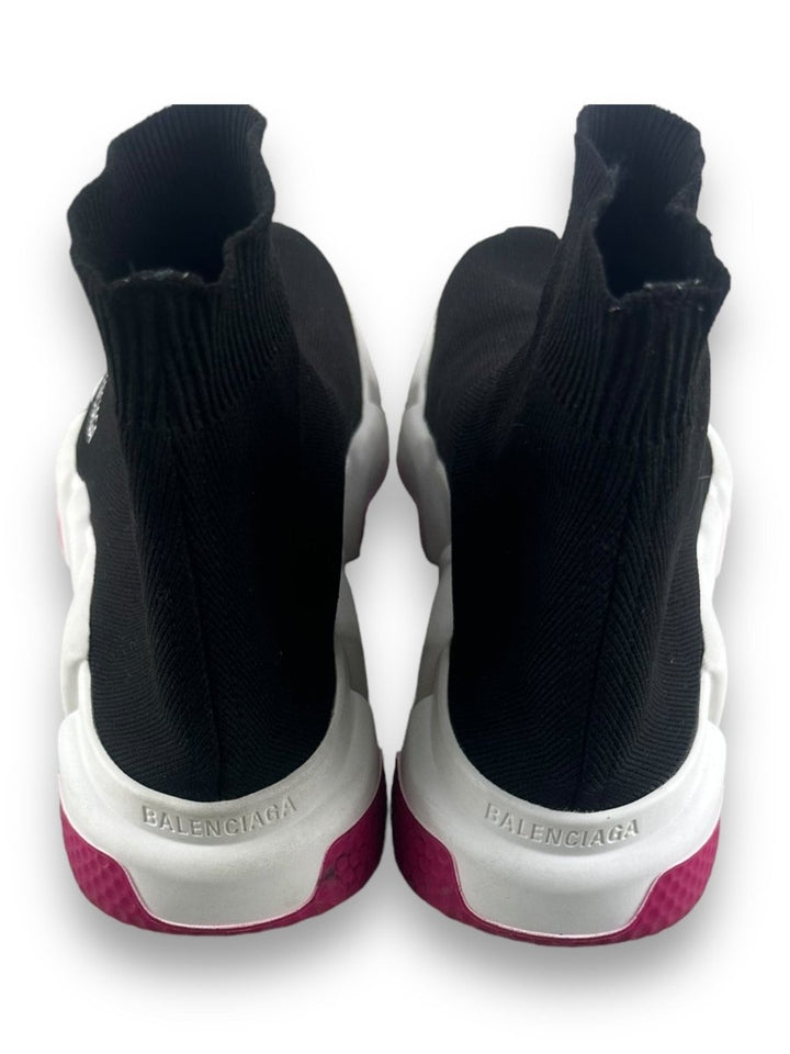 Balenciaga Speed Black/White/Pink UK 6 / EU 39 - Lux Central