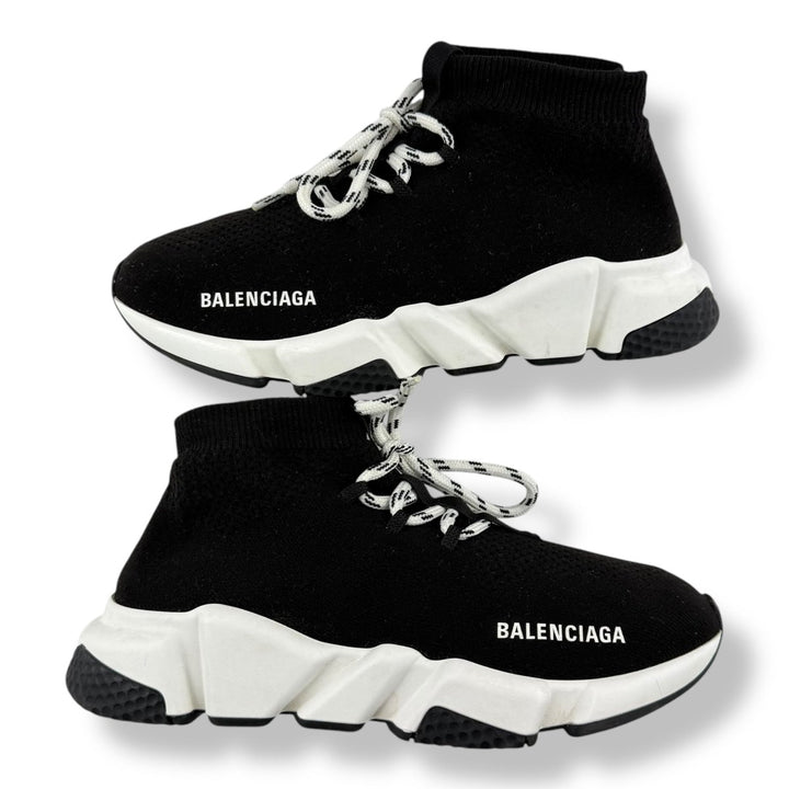 Balenciaga Speed Lace Up Black UK 4 / EU 37 - Lux Central