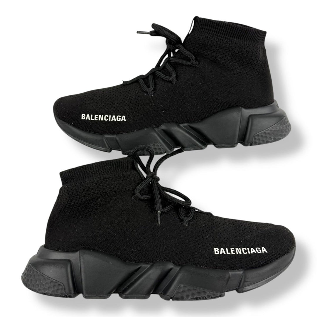 Balenciaga Speed Lace Up Black UK 5 / EU 39 - Lux Central