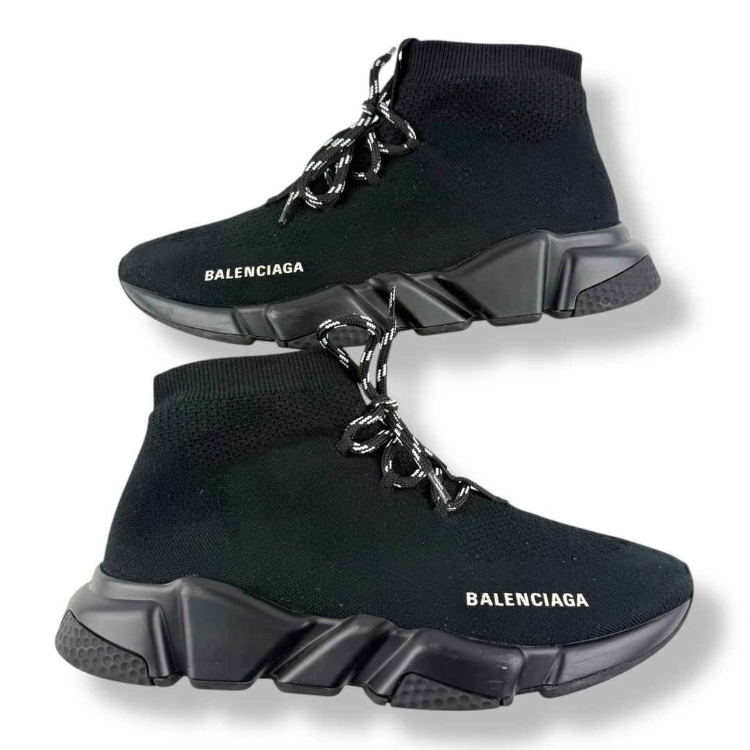 Balenciaga Speed Lace Up Black UK 7 / EU 40 - Lux Central