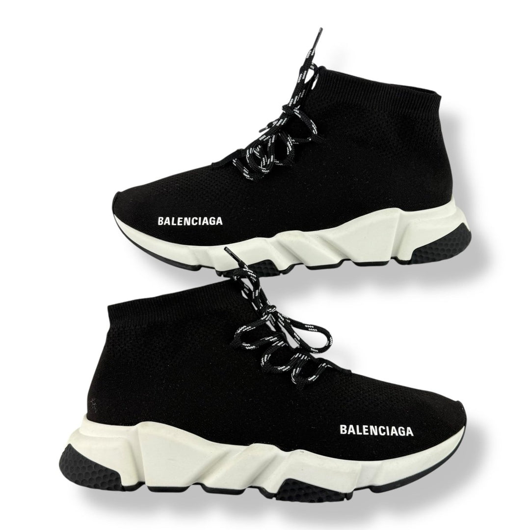 Balenciaga Speed Lace Up Black UK 7 / EU 41 - Lux Central