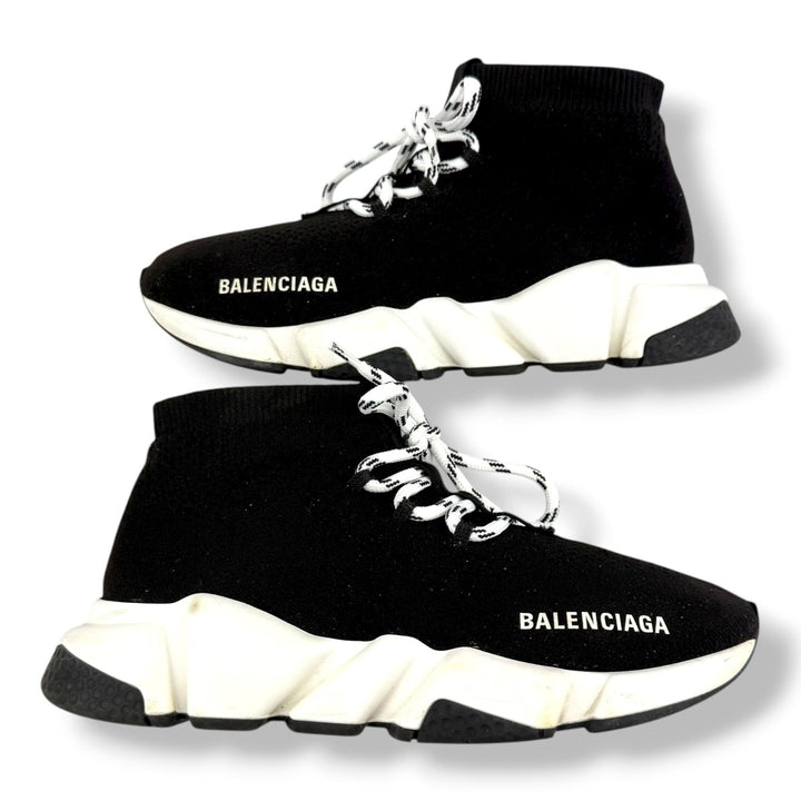 Balenciaga Speed Lace Up Black / White UK 3 / EU 36 - Lux Central
