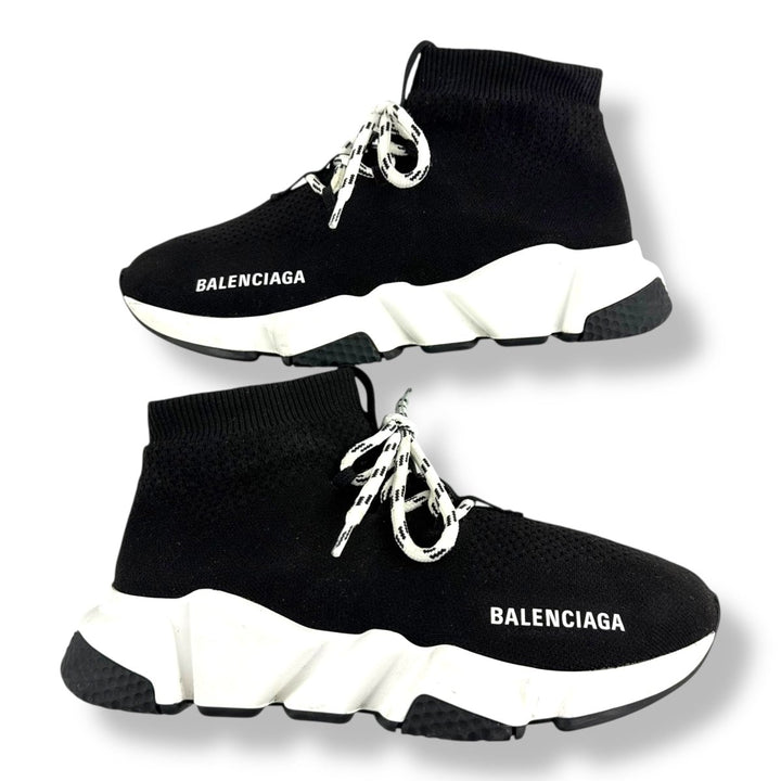 Balenciaga Speed Lace Up Black / White UK 3 / EU 36 - Lux Central
