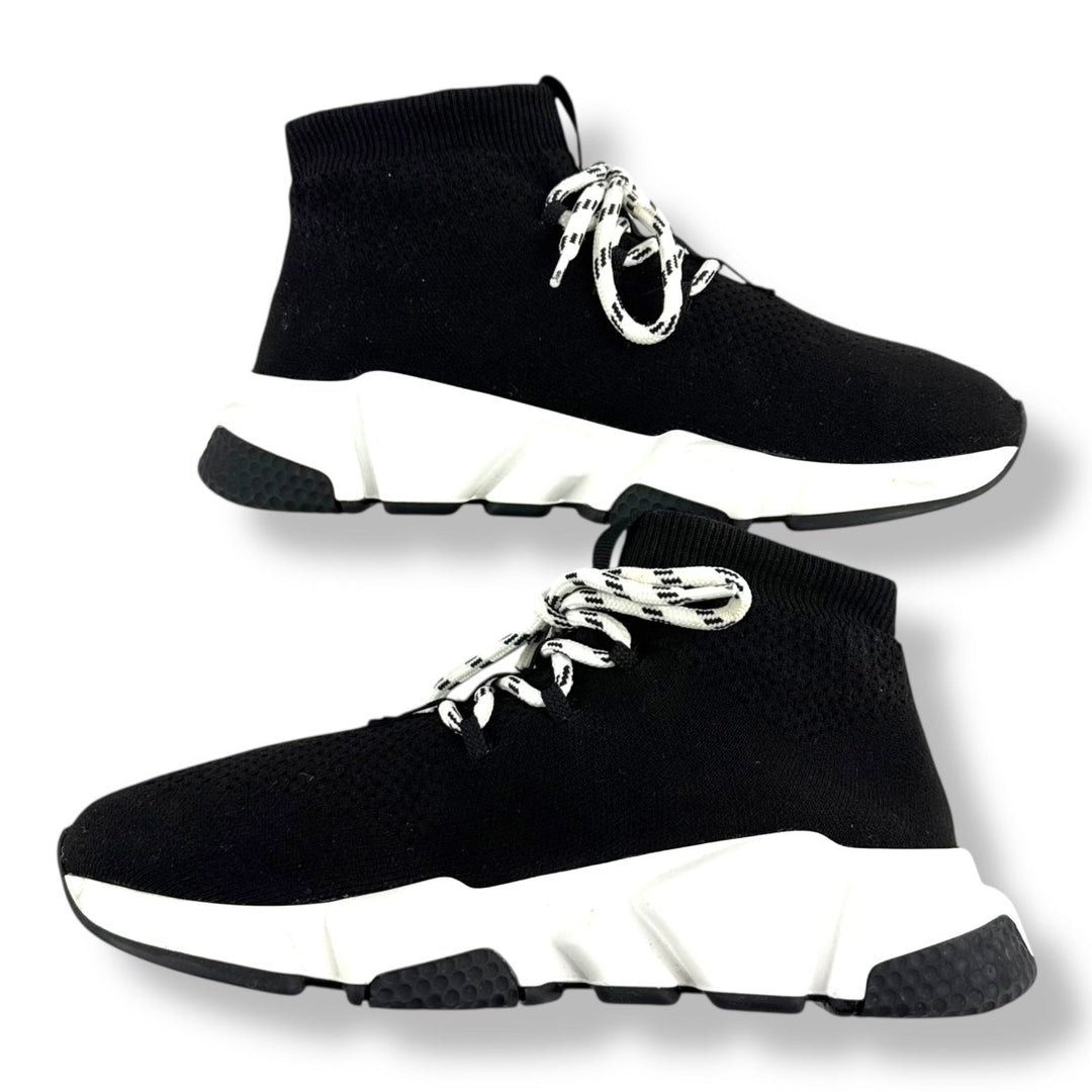Balenciaga Speed Lace Up Black / White UK 3 / EU 36 - Lux Central