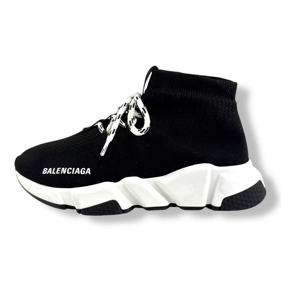 Balenciaga Speed Lace Up Black / White UK 3 / EU 36 - Lux Central