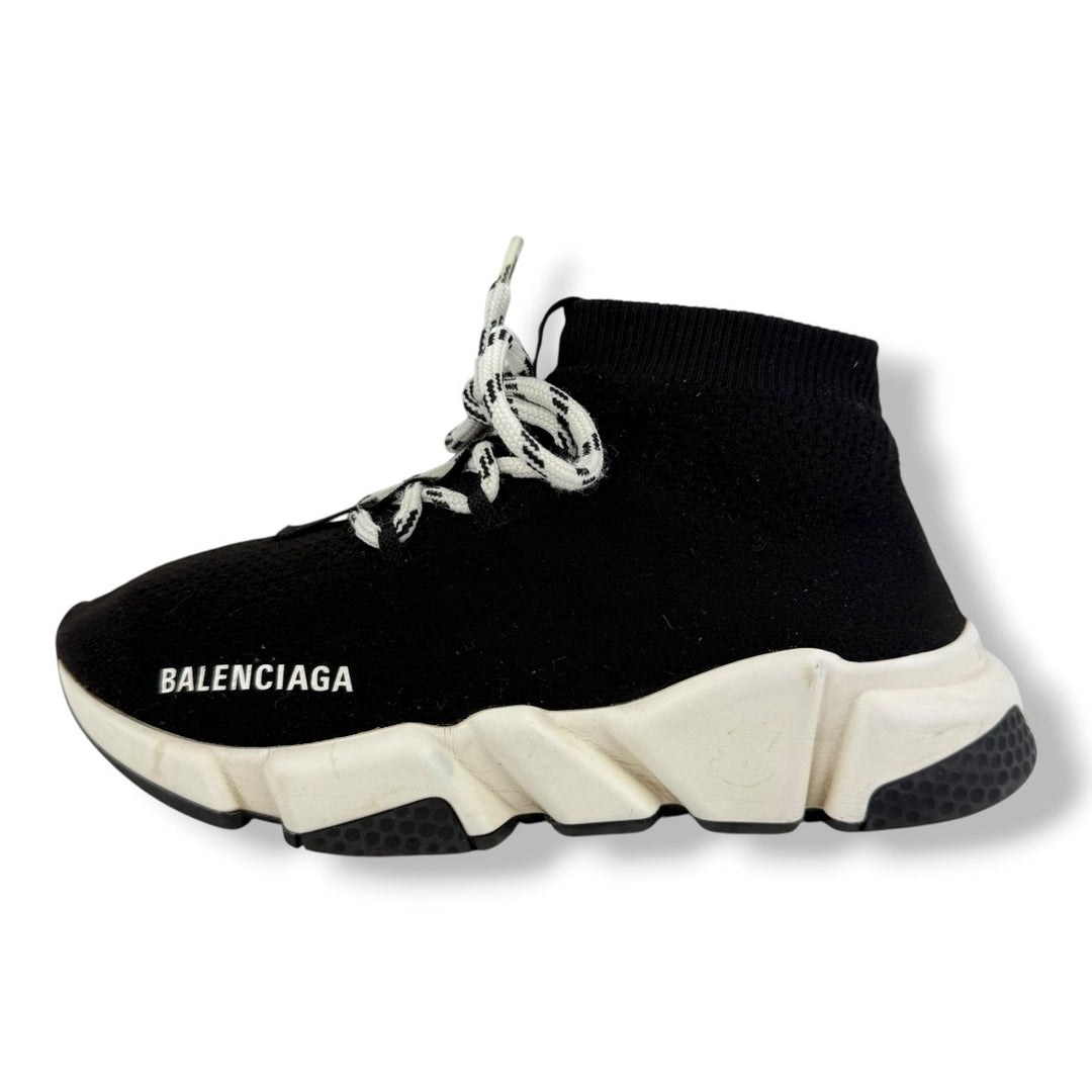Balenciaga Speed Lace Up Black / White UK 3 / EU 36 - Lux Central