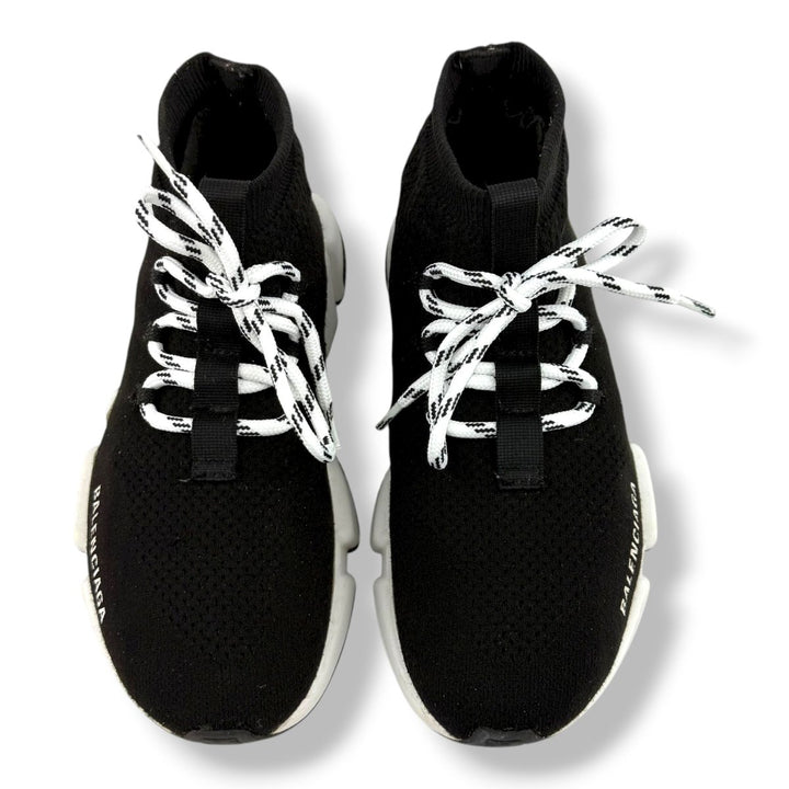 Balenciaga Speed Lace Up Black / White UK 3 / EU 36 - Lux Central