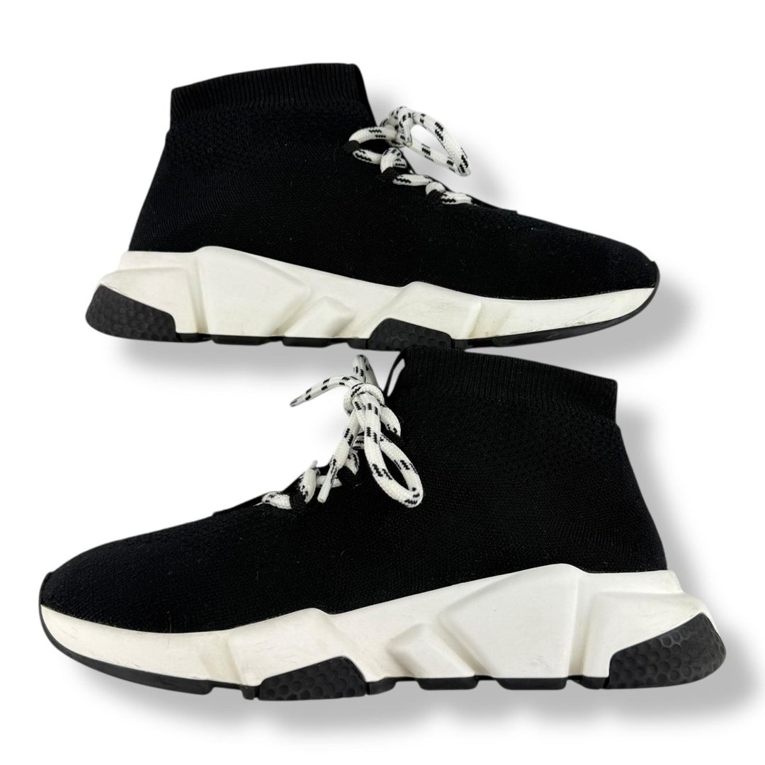 Balenciaga Speed Lace Up Black / White UK 4 / EU 37 - Lux Central