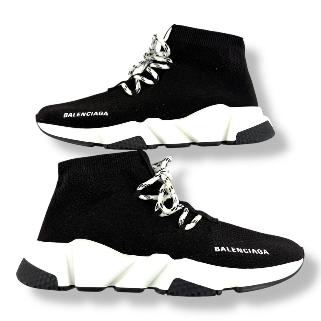 Balenciaga Speed Lace Up Black / White UK 5 / EU 39 - Lux Central