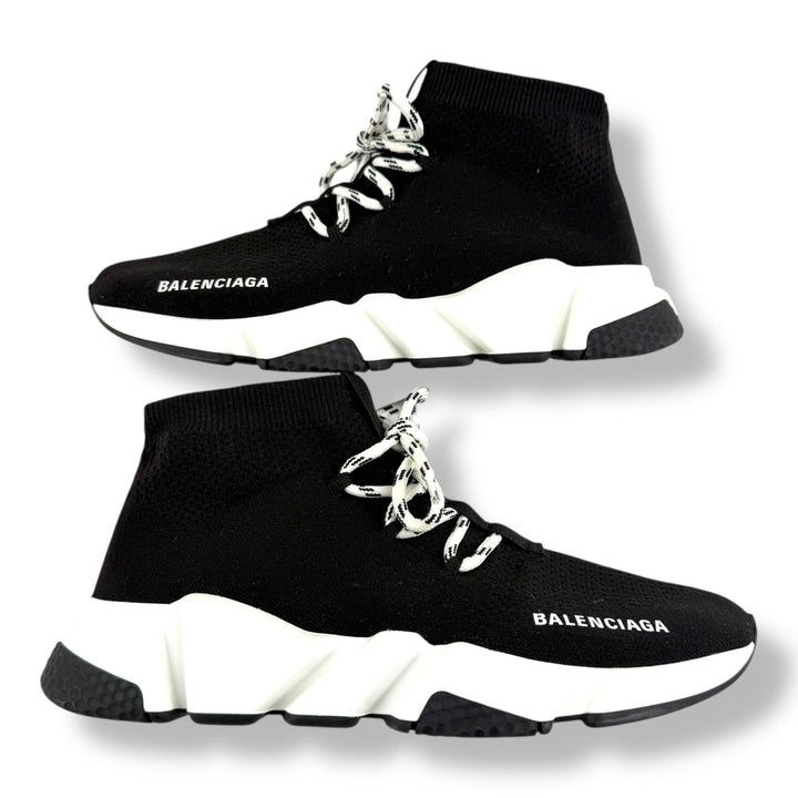 Balenciaga Speed Lace Up Black / White UK 5 / EU 39 - Lux Central