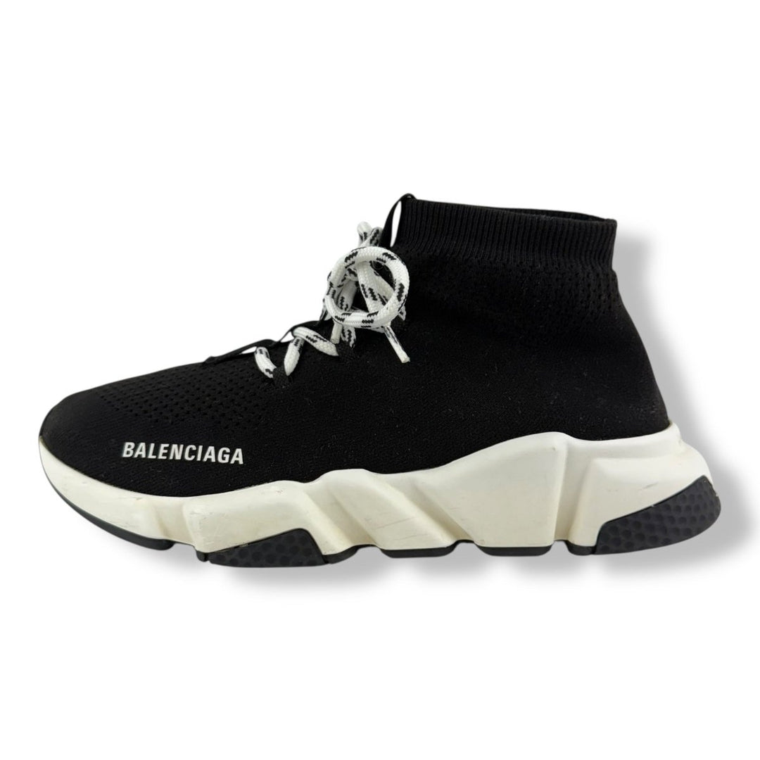 Balenciaga Speed Lace Up Black / White UK 6 / EU 39 - Lux Central