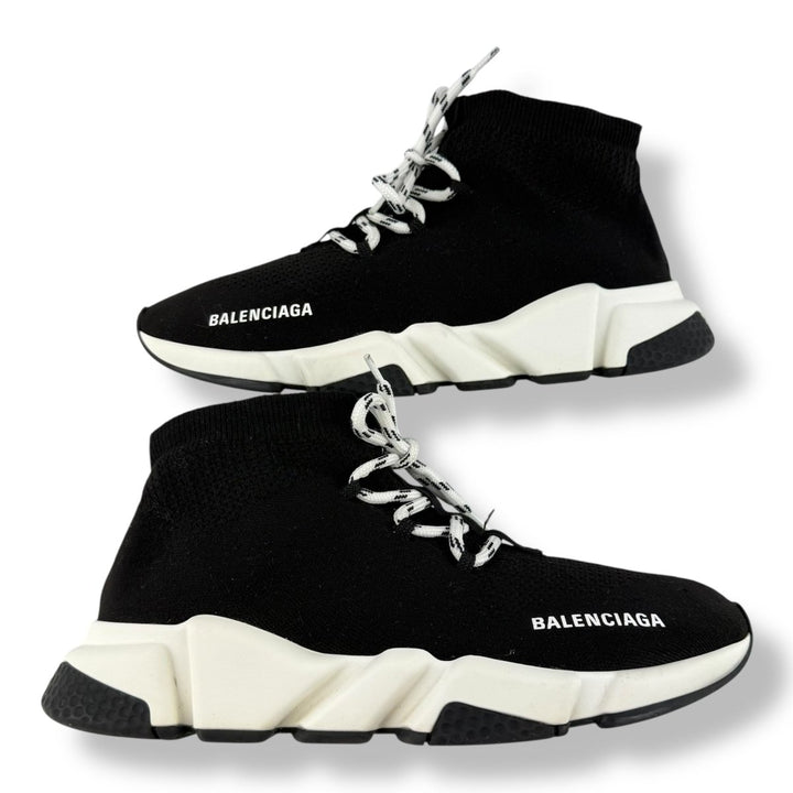 Balenciaga Speed Lace Up Black / White UK 6 / EU 40 - Lux Central