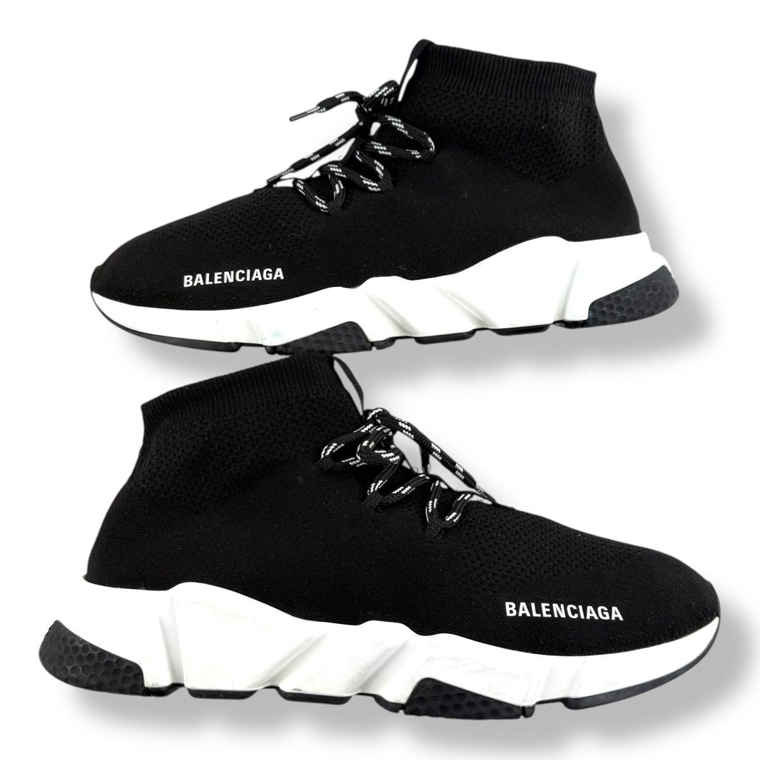 Balenciaga Speed Lace Up Black / White UK 9 / EU 43 - Lux Central