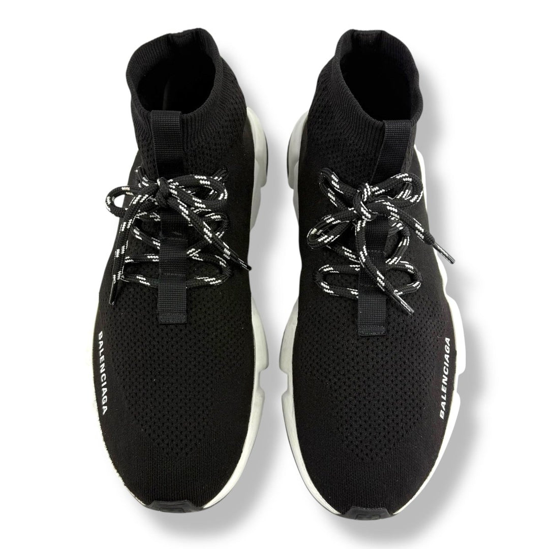 Balenciaga Speed Lace Up Black / White UK 9 / EU 43 - Lux Central