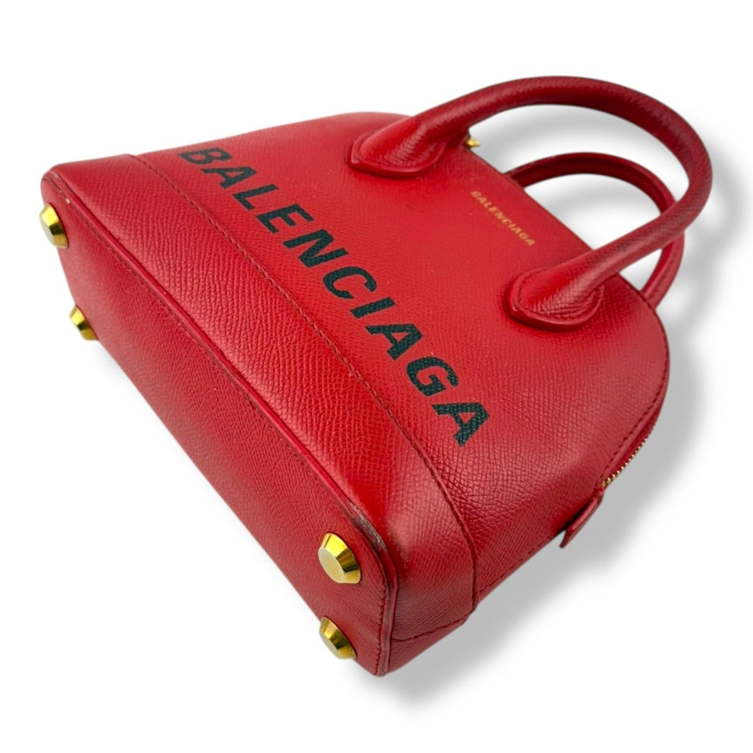 Balenciaga Top Ville Red XXS Handbag - Lux Central