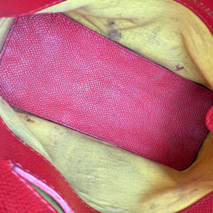 Balenciaga Top Ville Red XXS Handbag - Lux Central