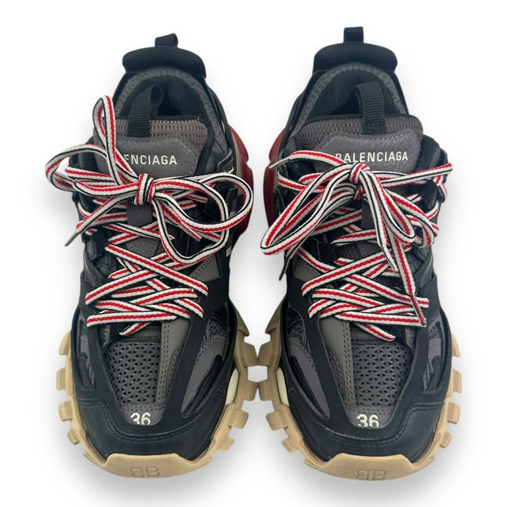 Balenciaga Track Black/Red UK 3 / EU 36 - Lux Central