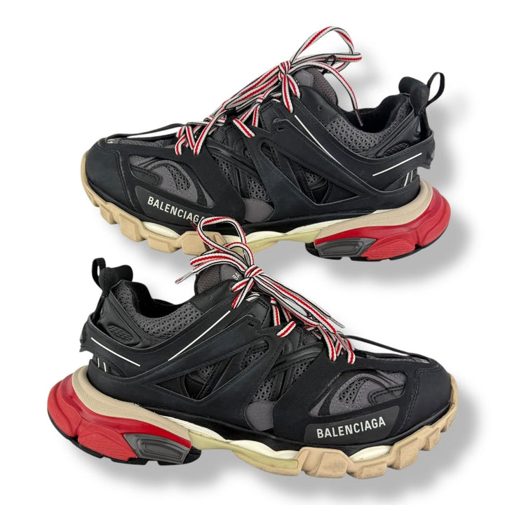 Balenciaga Track Black/Red UK 7 / EU 41 - Lux Central