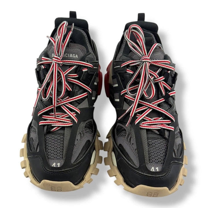 Balenciaga Track Black/Red UK 7 / EU 41 - Lux Central