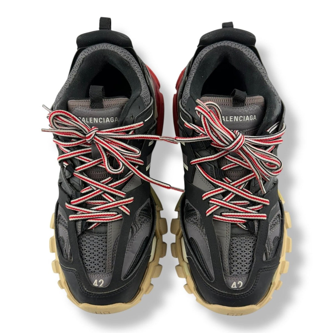 Balenciaga Track Black/Red UK 8 / EU 42 - Lux Central