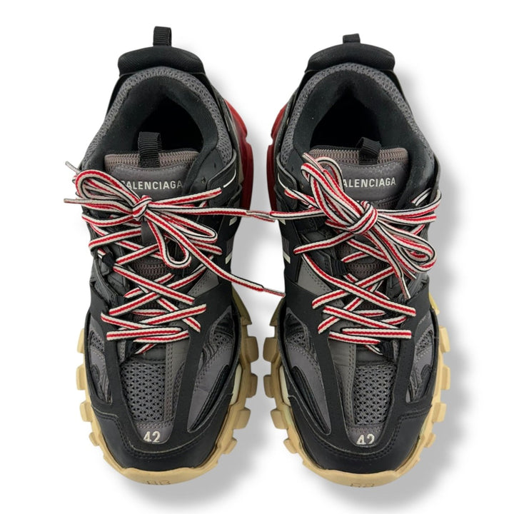 Balenciaga Track Black/Red UK 8 / EU 42 - Lux Central