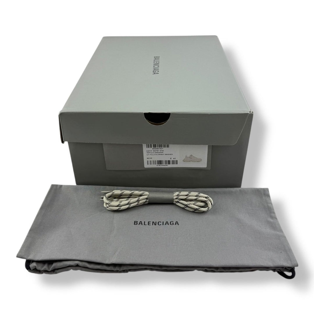 Balenciaga Triple S Beige UK 7 / EU 41 - Lux Central