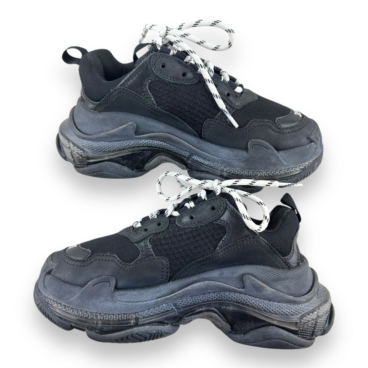 Balenciaga Triple S Black Clear Sole UK 2 EU 35