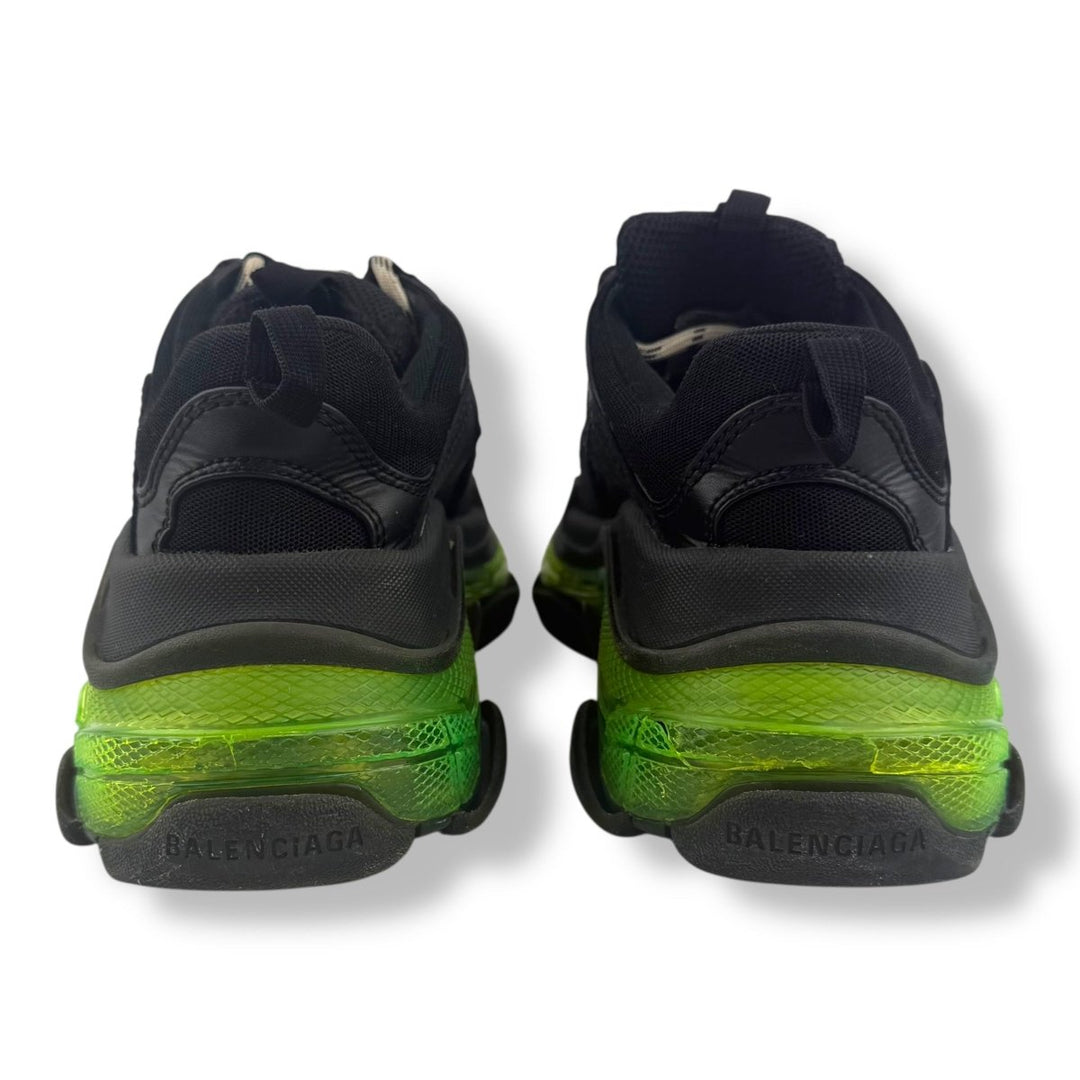Balenciaga Triple S Black Green UK 6 / EU 39 - Lux Central