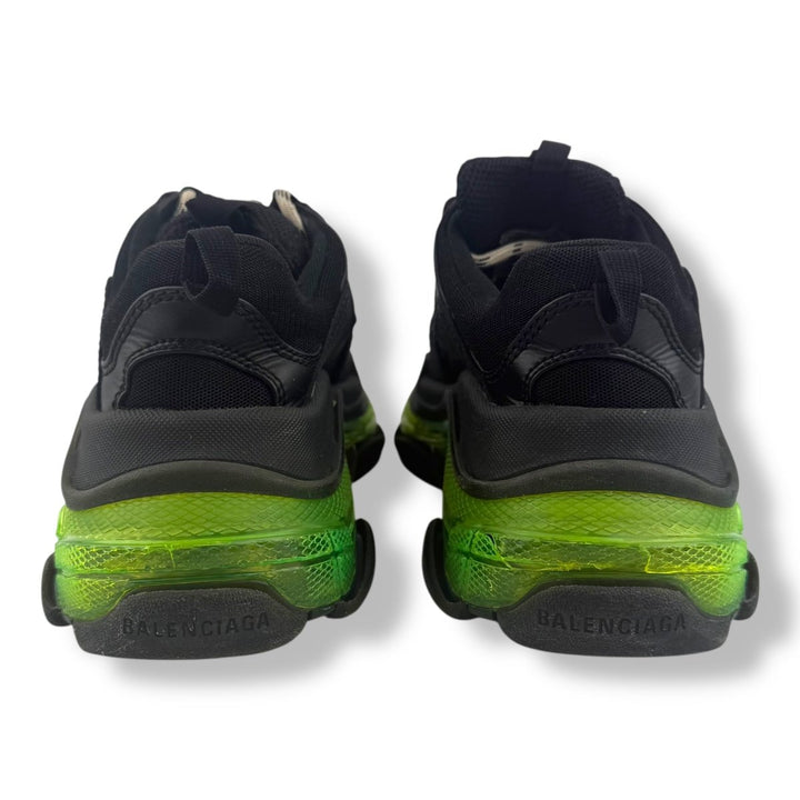 Balenciaga Triple S Black Green UK 6 / EU 39 - Lux Central
