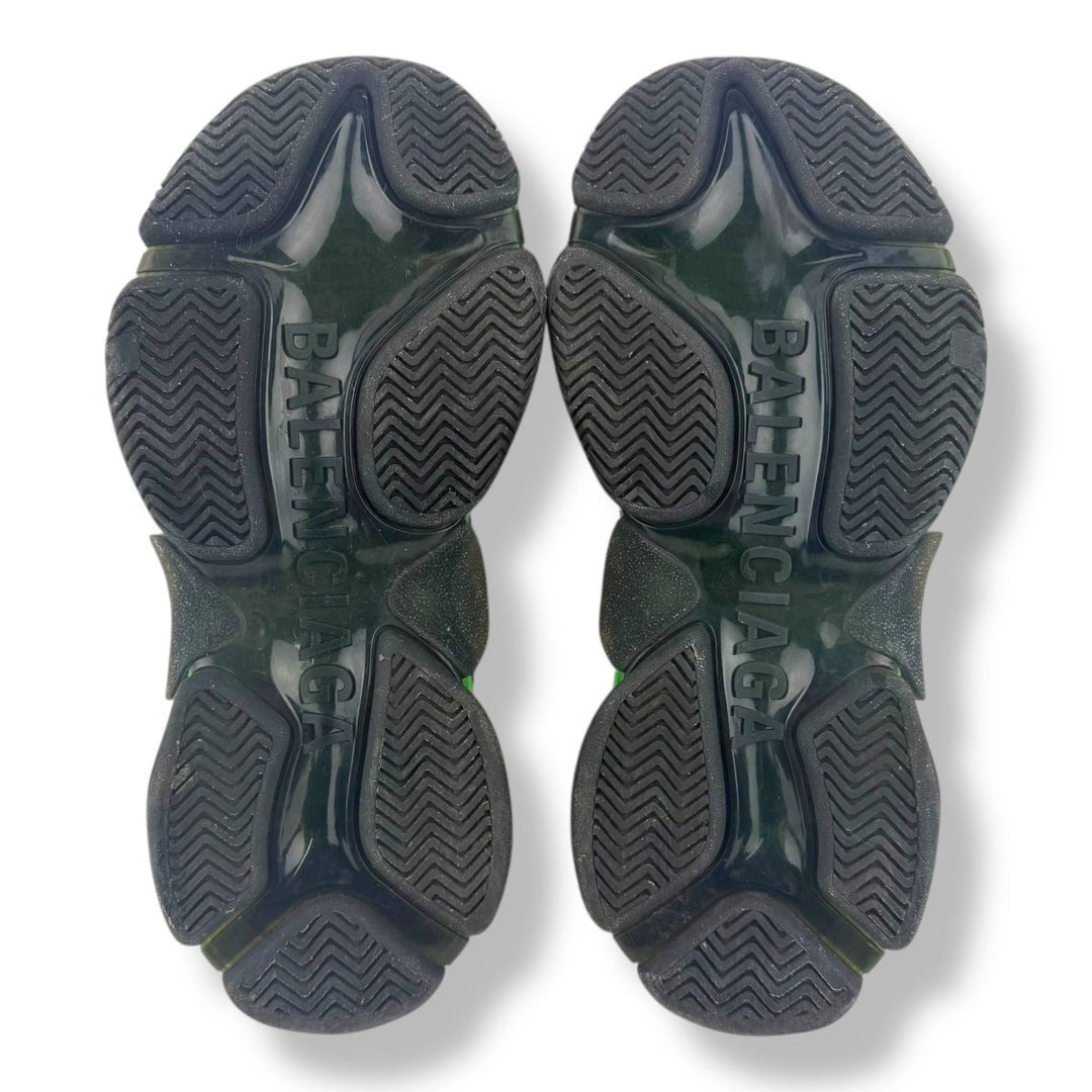 Balenciaga Triple S Black Green UK 6 / EU 39 - Lux Central