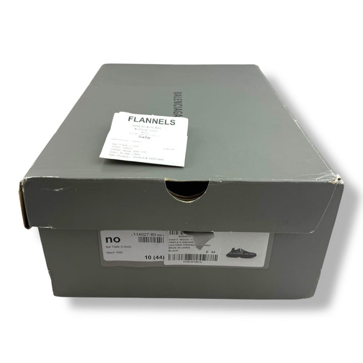 Balenciaga Triple S Black UK 10 / EU 44 - Lux Central