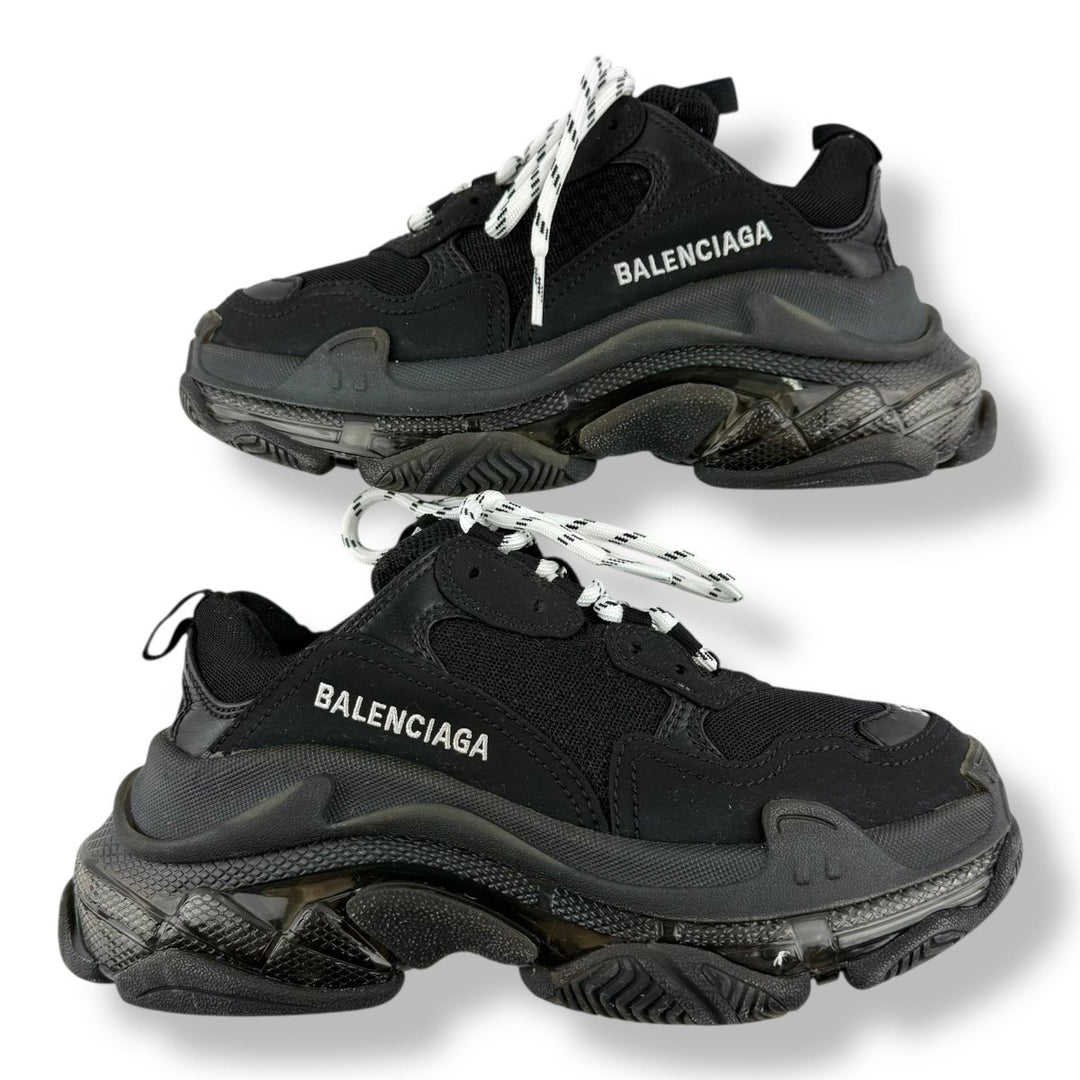 Balenciaga Triple S Black UK 2 / EU 35 - Lux Central