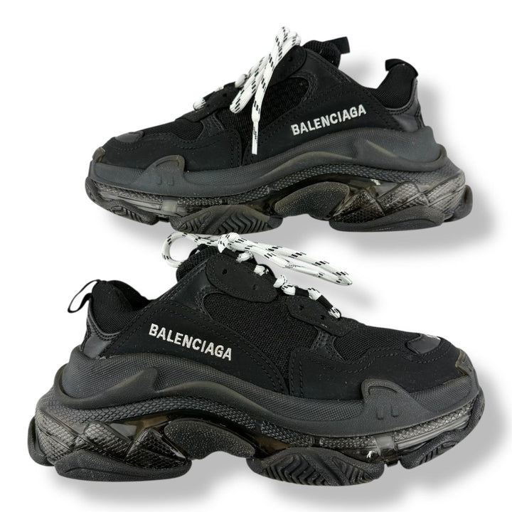 Balenciaga Triple S Black UK 2 / EU 35 - Lux Central