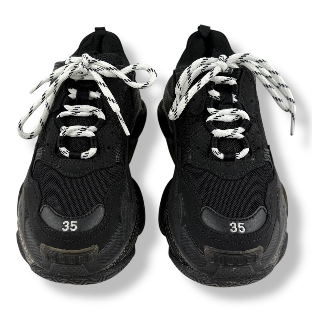 Balenciaga Triple S Black UK 2 / EU 35 - Lux Central