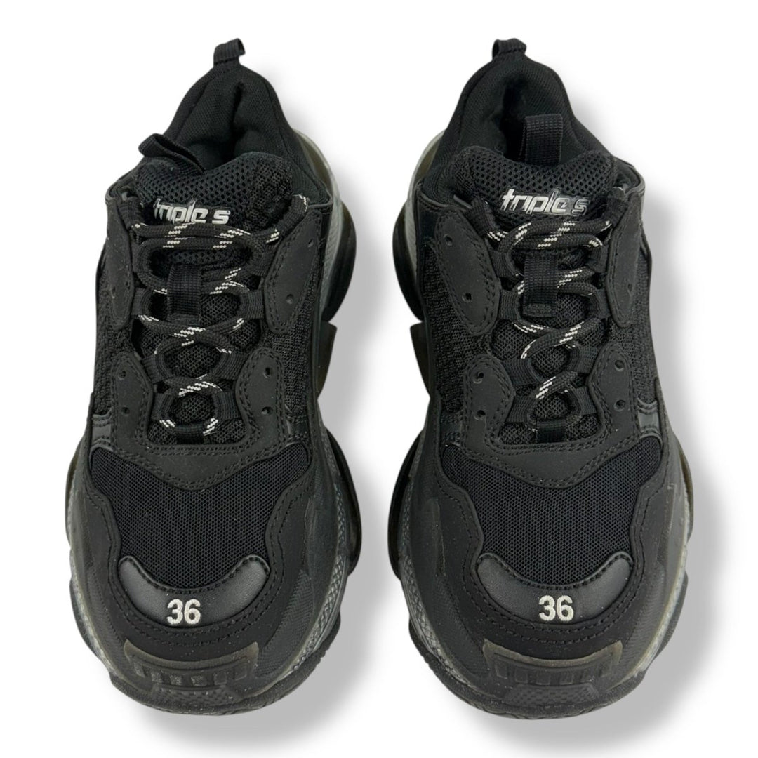 Balenciaga Triple S Black UK 3 / EU 36 - Lux Central